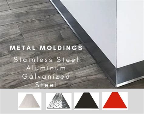 sheet metal base|stainless steel base molding.